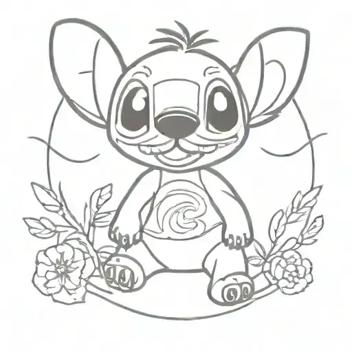 Stitch Cartoon