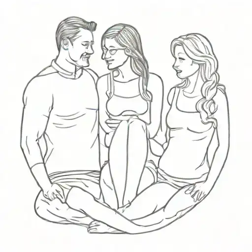 Dad Mon And Daughters