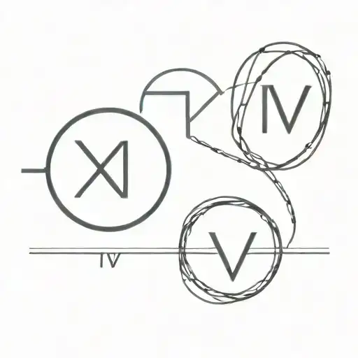 I & Iv Roman Numerals