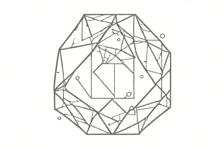 Crystal Name Tattoo Design