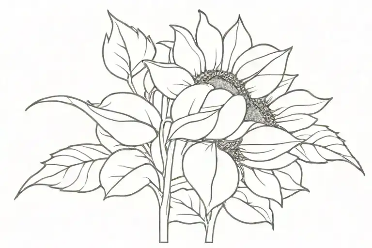 Ywmb Sunflower Blooming