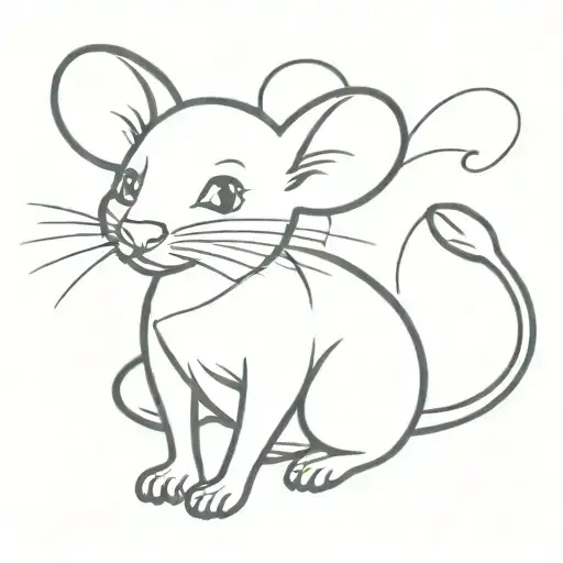 A Little Coquette Mouse