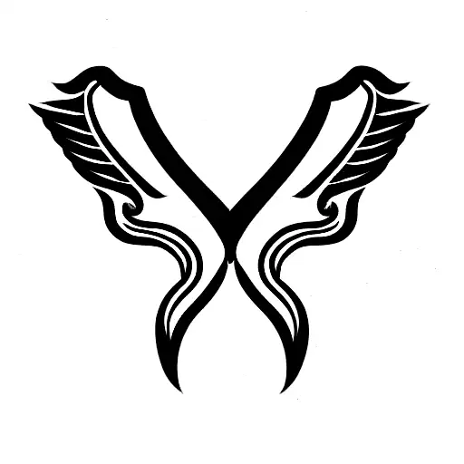 Horseshoe Diamond Wings