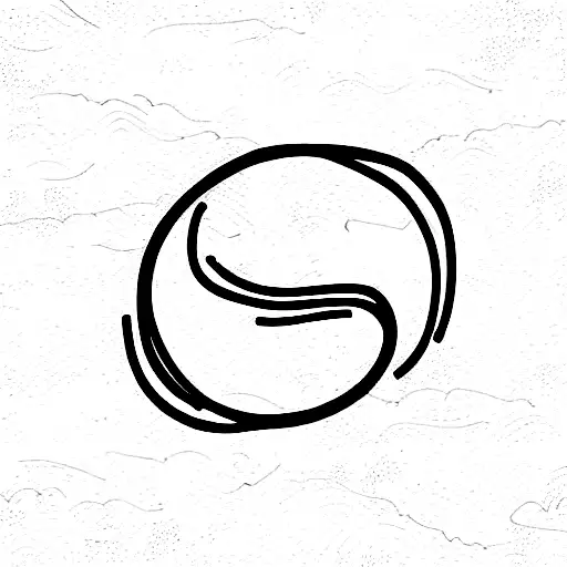 Ocean Wave With Letter X And A Semi Colon