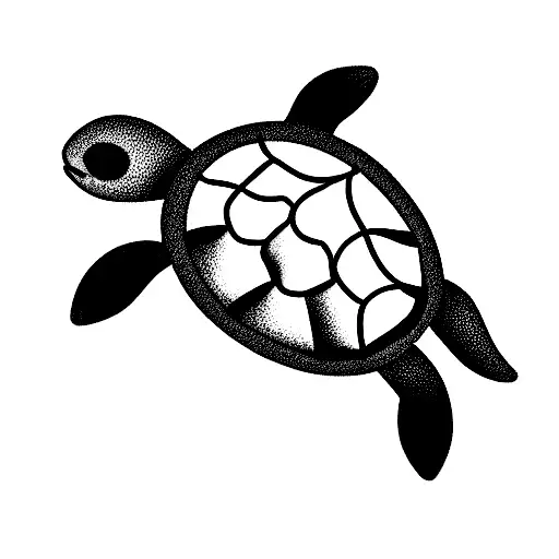 Single Line Turtle Semi Colon