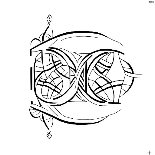 Hourglass In A Shape Of An 8