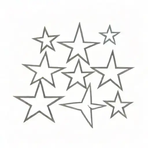 Four Stars Representing My Four Kids