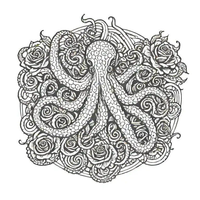 Rose An Octopus