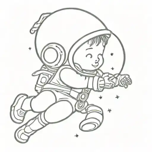 A Baby Astronaught