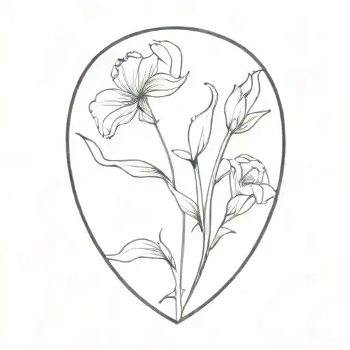 January February September October December Birth Flower Bouquet