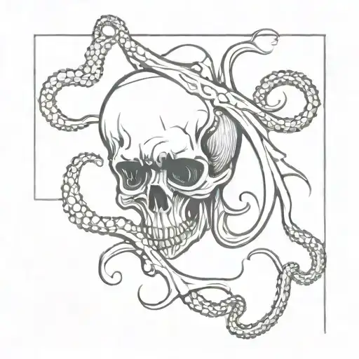 Skull An Octopus