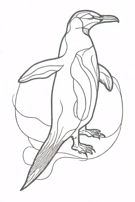 Penguin Outline