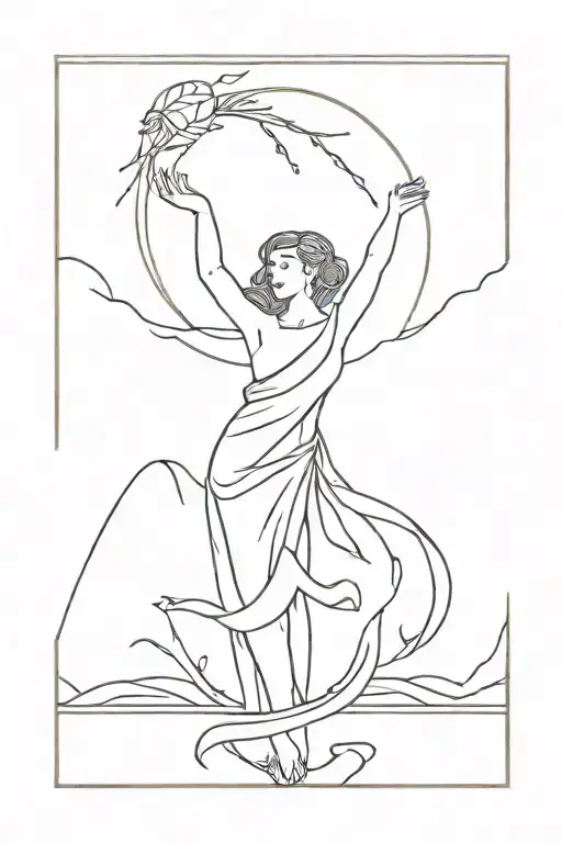 Virgo Catching Water