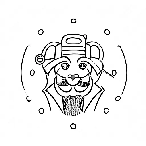 Create A G Clef With A Compass And The Name Alvin