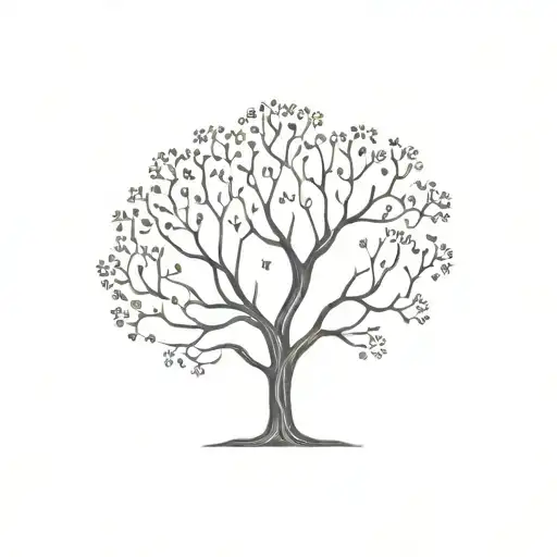 Dotwork Tree Of Life