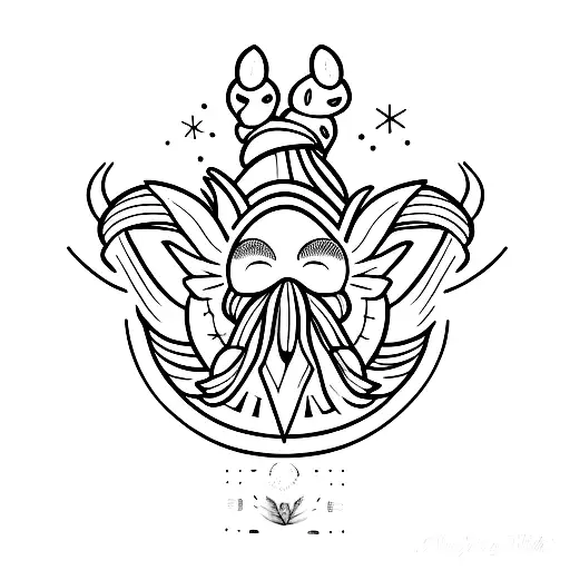 Armpit With Fine Line Fairy