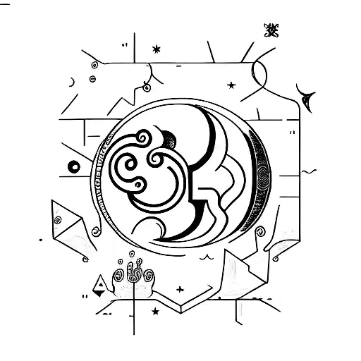 Moon With Virgo Zodiac Sign