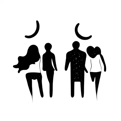 Friendship Of Four People