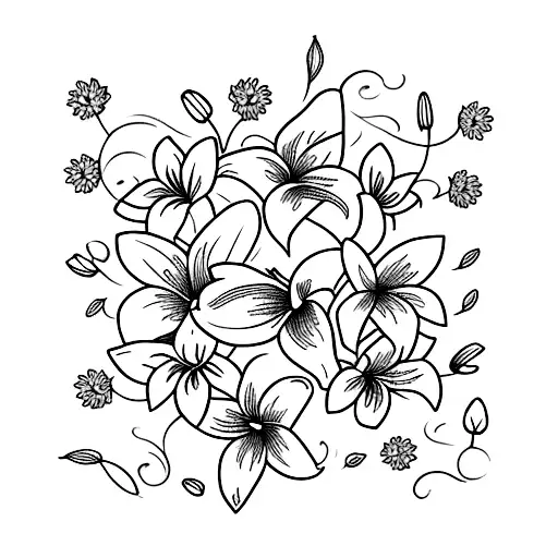 American Traditional Lily