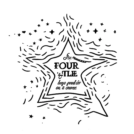 Four Stars And Quote