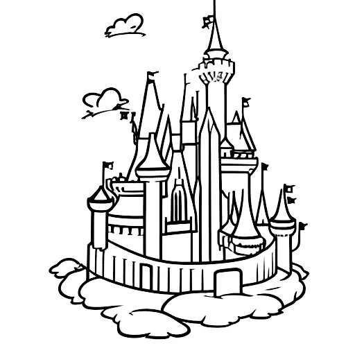 Disney Castle Simple