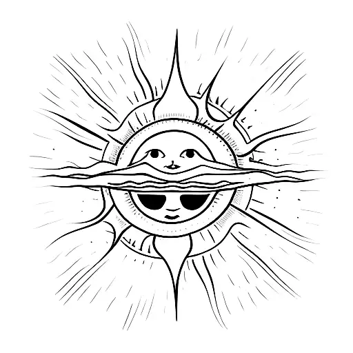 Sun And Travel No Faces In The Sun