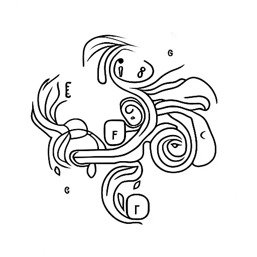 Tree Using S D And E Letters