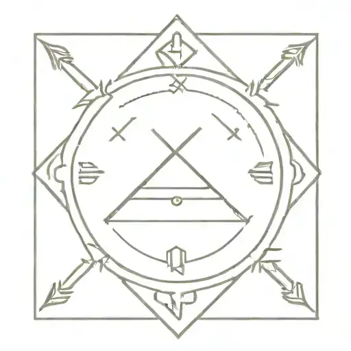 Including Upward Arrow And Swastik Sign And Throat Chakras