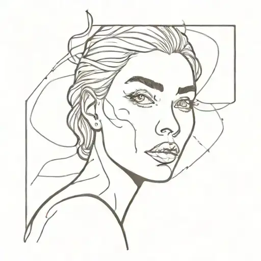 Draw People Full Color Black And Draw 1 Woman With Sun Color Like Bright