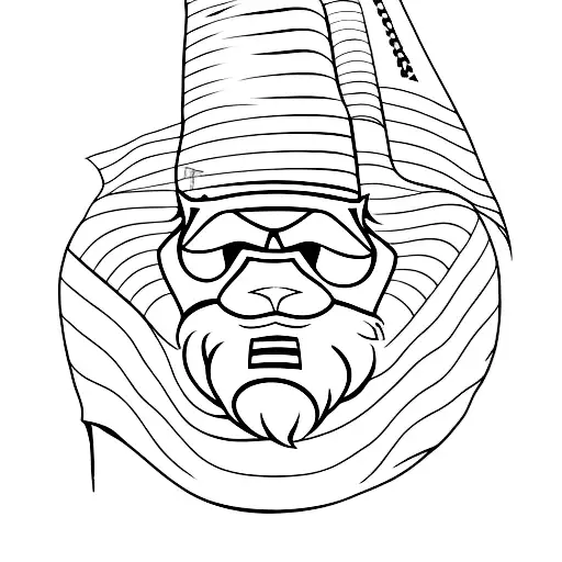 Bigfoot American Flag Cat