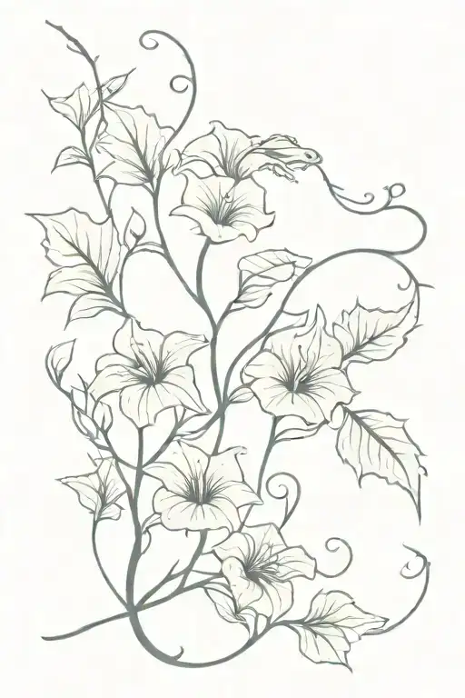 Dragon Libra Morning Glory Vine