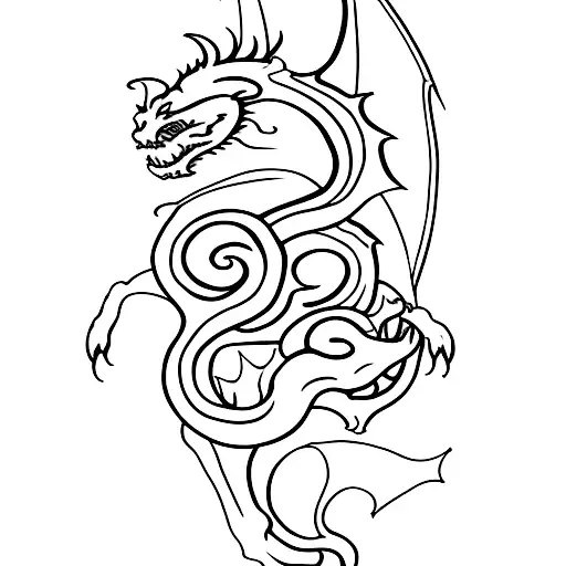 A Dragon On A Arm