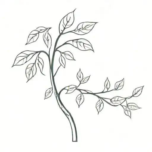 Simple Tree With 9 Leafs