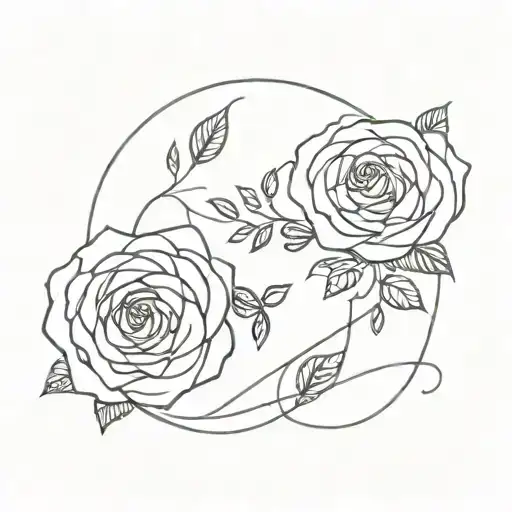 Wanderlust And Rose Intertwined