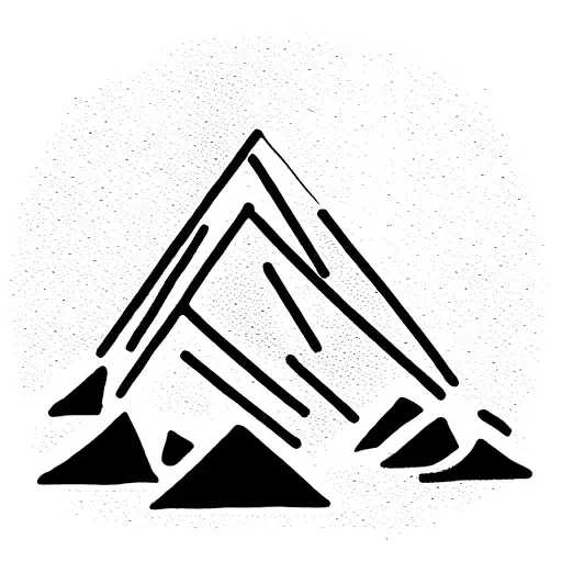 Mountains With The Word Tam Dao Inside A Rectangle