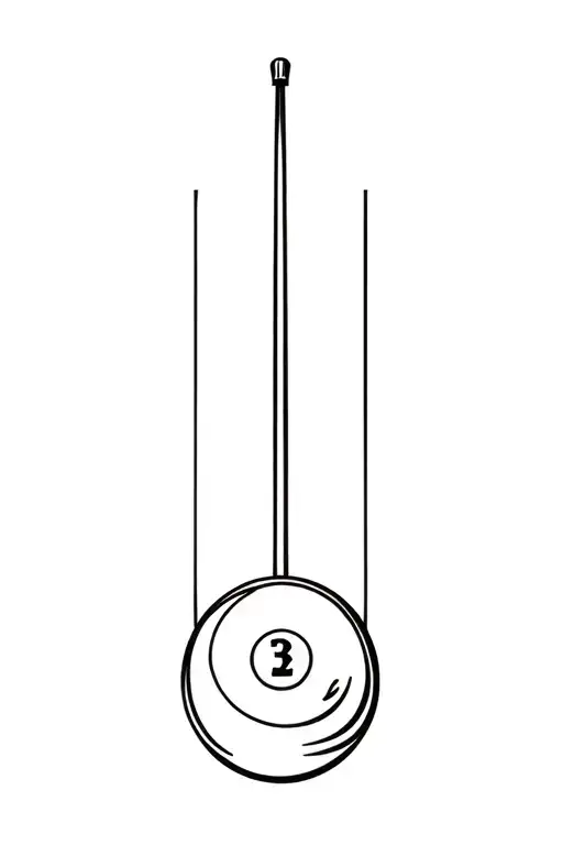 Billiard Cue And Ball