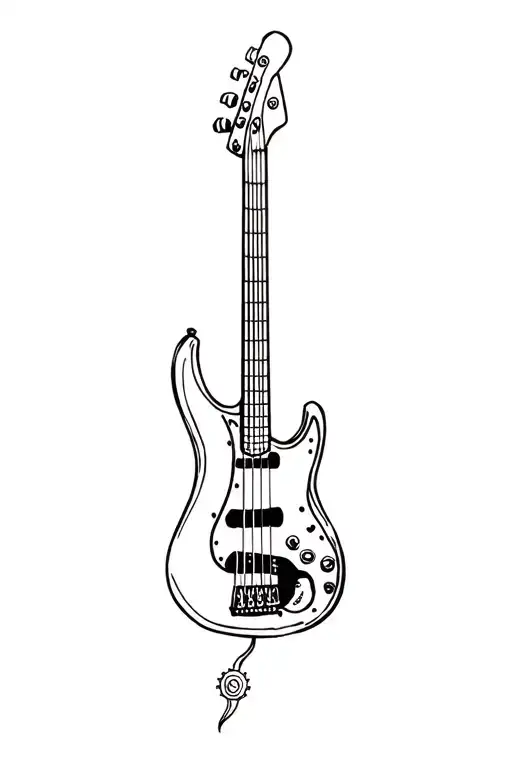 Bass Guitar And Civil Engineering Gears