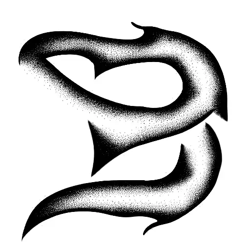 Dragonic Script Letters