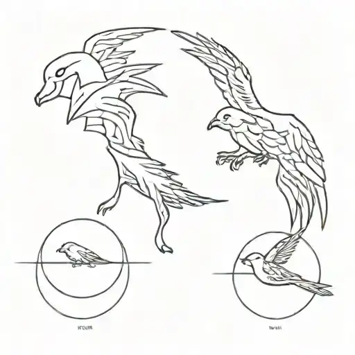 Small Tattoo For Three Male Friends