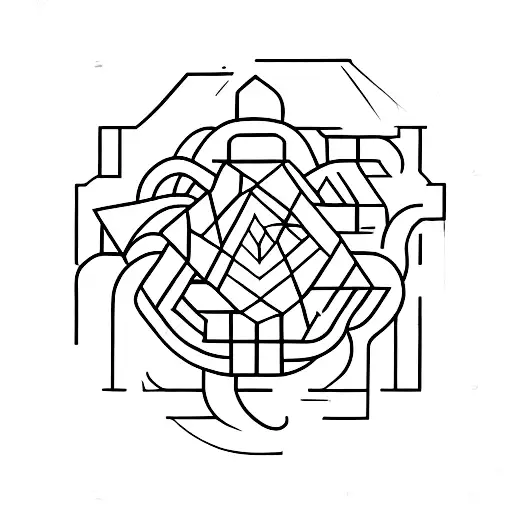 Penrose Triangle With Some Nature