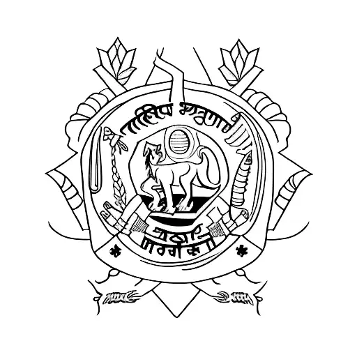 Sacrifice Badge Of Indian Army