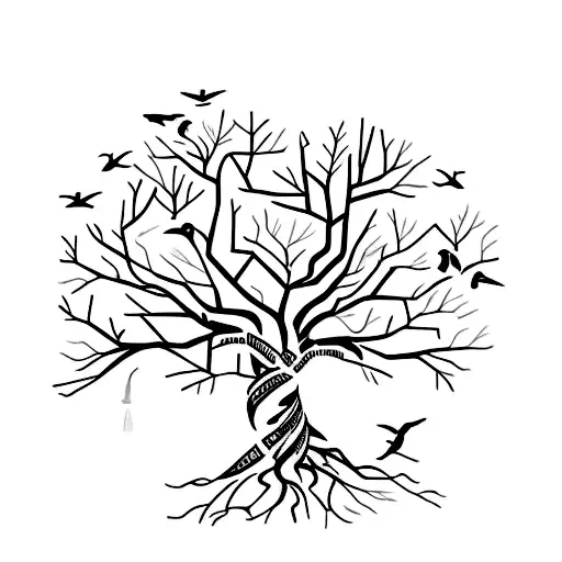 5 Different Birds For Each Family Member In A Tree