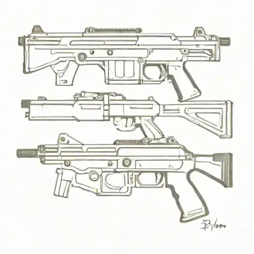 Machine Gun Aesthetic