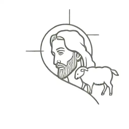 Jesus Finding Sheep
