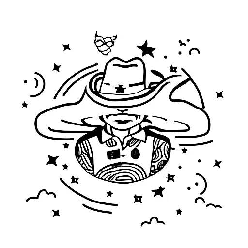 A Bean Wearing A Cowboy Hat