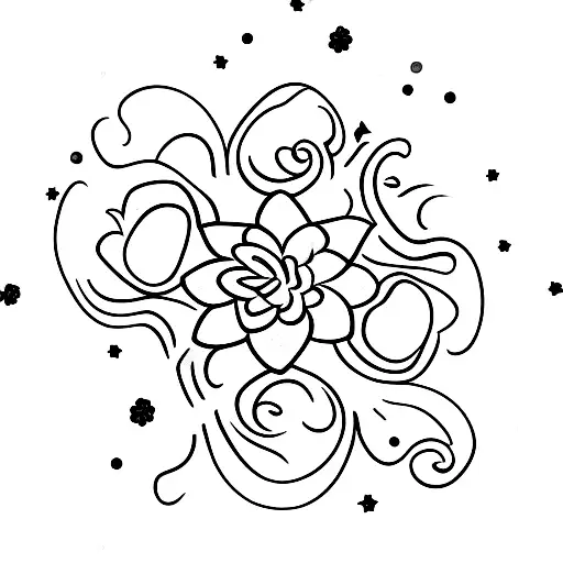 Flower And Constellation Bracelet