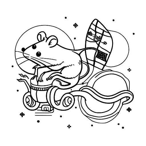 Rat On Moon