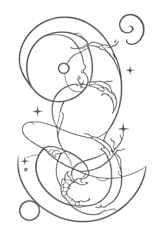 Cancer Moon Merging Together