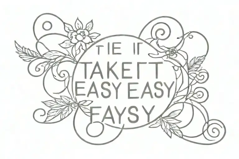 Take It Easy And Circle