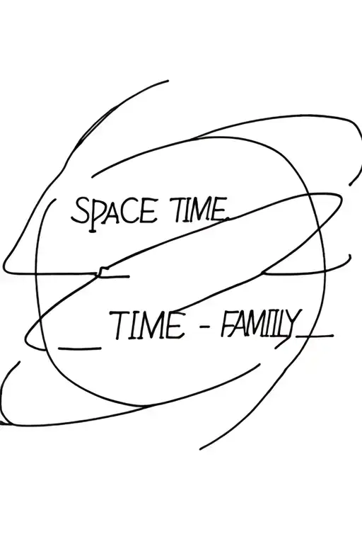 Space - Time - Family -Powerful Words